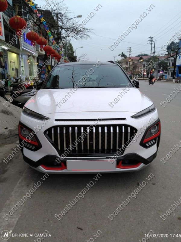 Calang độ mẫu kẻ dọc GT cho xe Kona