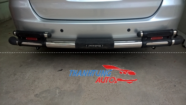 cản sau 2 ống cho xe innova