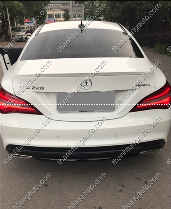 Đuôi gió thấp sát cốp cho Mercedes CLA W117 2014-2016