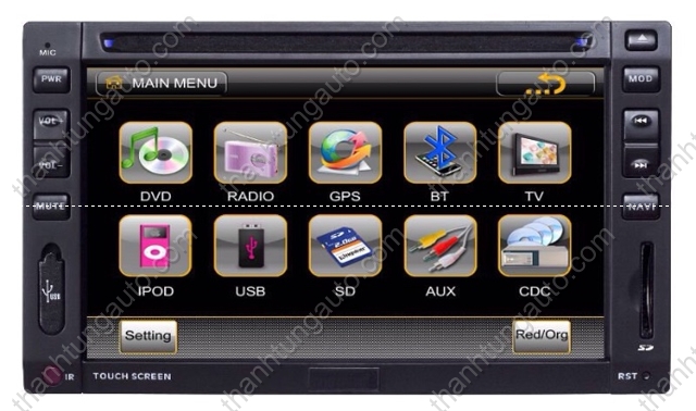 màn hình cho xe kia pire 2010 DVD kovan 3101