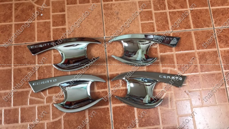 ỐP hõm tay cửa xi mạ cho xe Cerato 2019