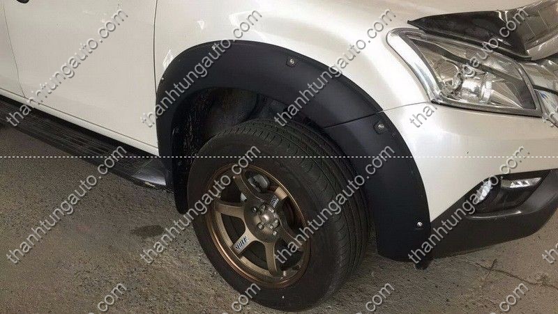 Ốp viền cua lốp cho Isuzu Mu-x 2014-2016