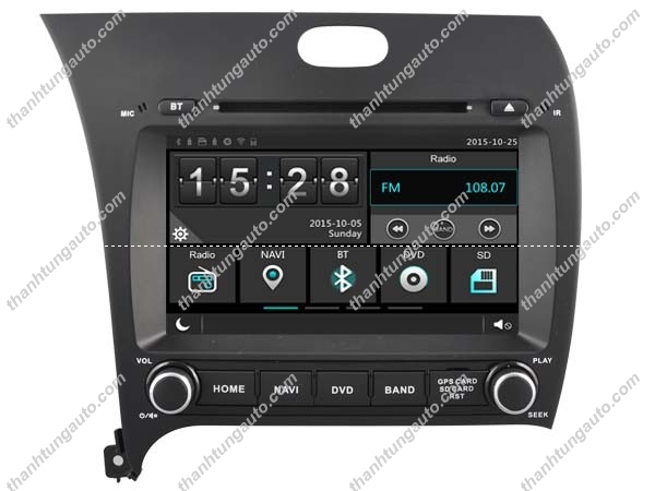DVD liền màn hình cho xe Kia K3 2013-2015 Sadosonic V99