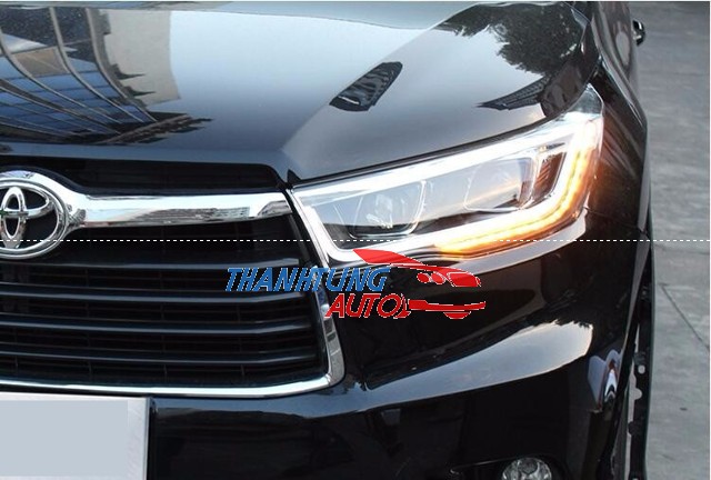 Đèn pha bi xenon Led Highlander 2015-2017 mẫu Audi