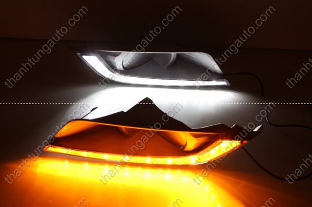 Ốp đèn gầm Led Ford ranger 2015-2016
