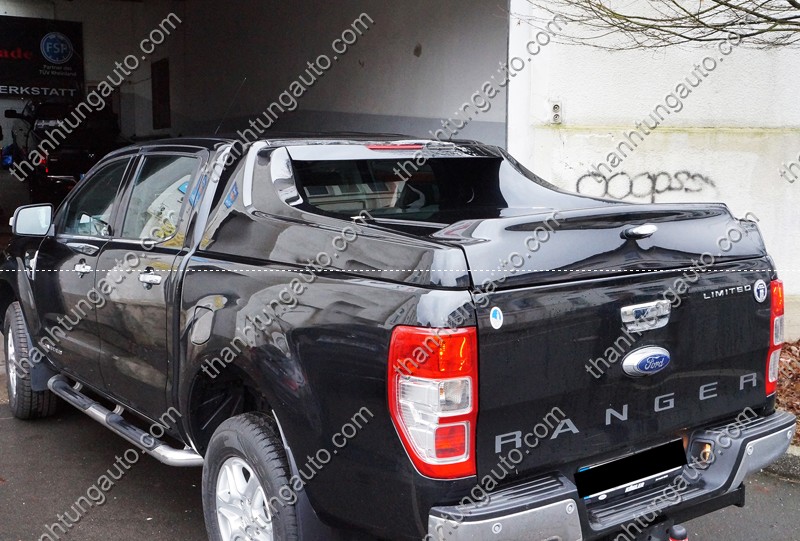 Nắp thùng thấp cho xe Ford Ranger mẫu Fullbox 2