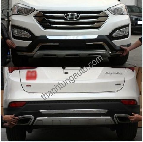CẢN ỐP TRƯỚC SAU SANTAFE 2012-2013 MẪU 2