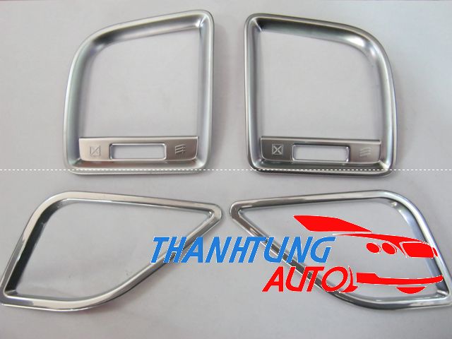 Bộ ốp nội thất xi mạ 8 chi tiết cho xe Mazda CX5 mẫu mới