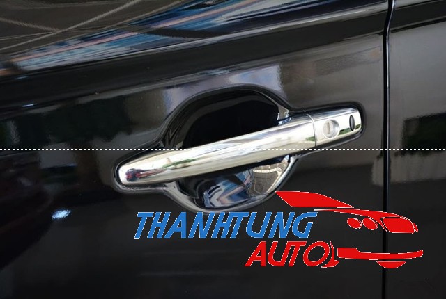 Ốp tay cửa xi mạ cho xe Outlander 2013-2015