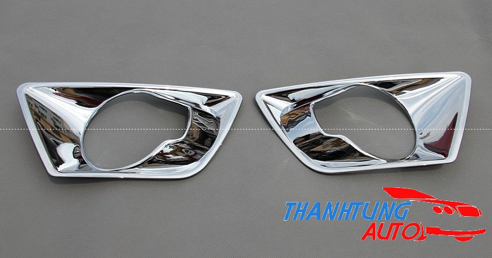 Viền đèn gầm trước xi mạ cho xe Ecosport