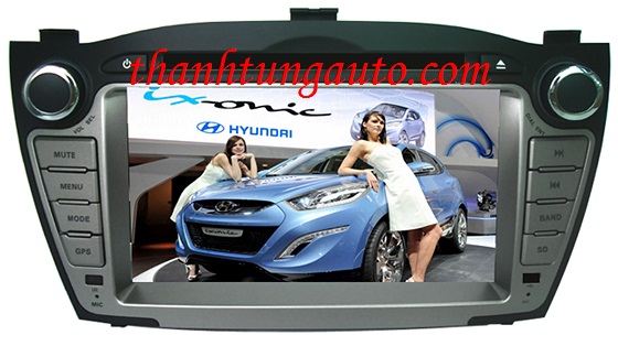 DVD liền màn hình Highsky theo xe Tucson ix35