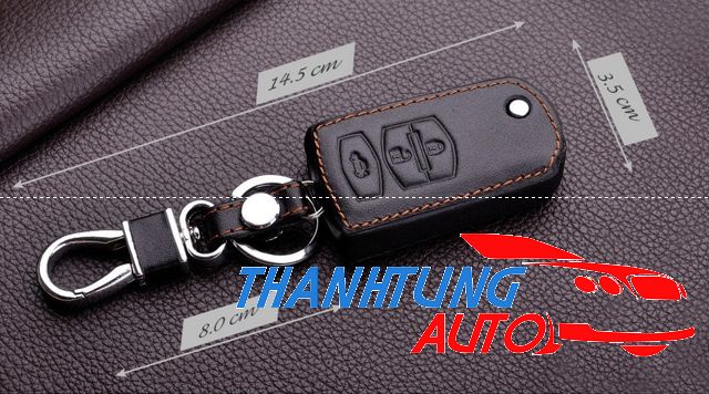 Bao da bọc chìa khóa cao cấp cho xe Mazda 3S
