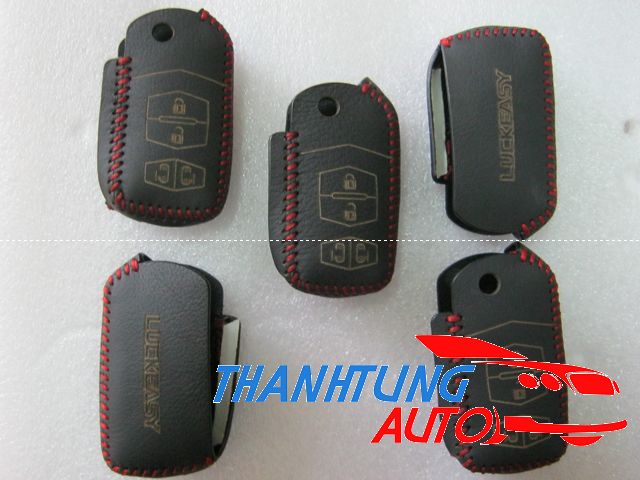 Bao da bọc chìa khóa cao cấp cho xe Mazda 3S mẫu luckeasy