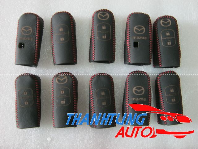 Bao da chìa khóa khâu tay cao cấp cho xe Mazda CX5