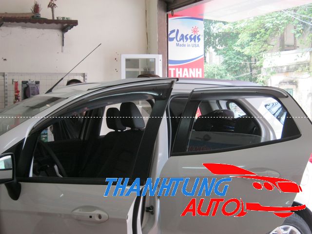 Vè che mưa viền xi mạ cao cấp cho xe Ecosport