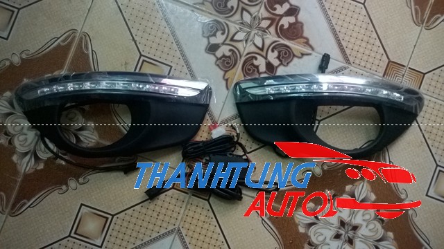 Ốp đèn gầm led santafe 2008 - 2010