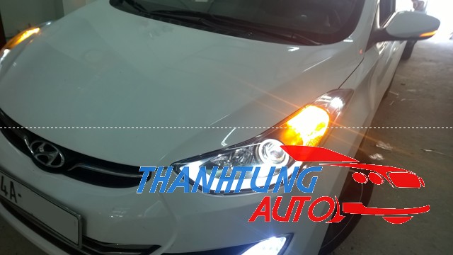 Đèn pha độ led nguyên bộ elantra 2012 - 2013 mẫu 3