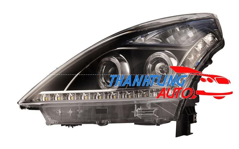 Đèn pha độ projector led cho xe Teana