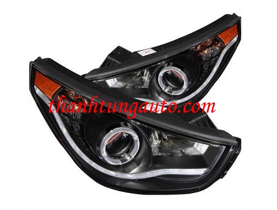 Đèn pha độ led nguyên bộ tucson 2010-2011 mẫu3