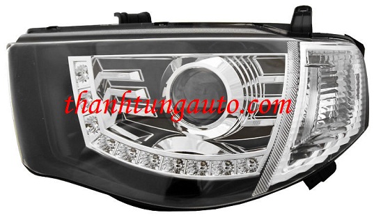 Độ đèn pha bi xenon projector led nguyên vỏ Triton