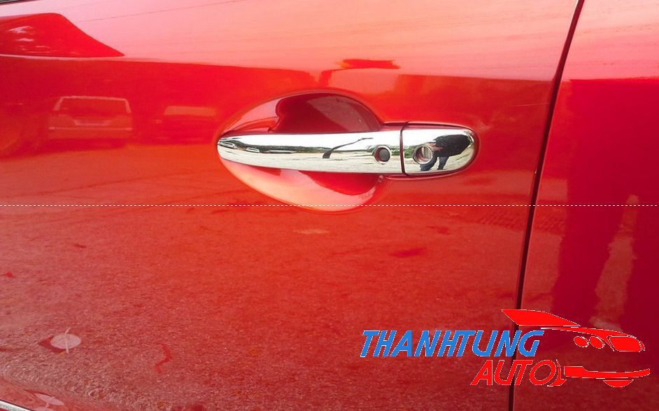 Ốp tay cửa xi mạ cho xe Mazda6(2011-2014)