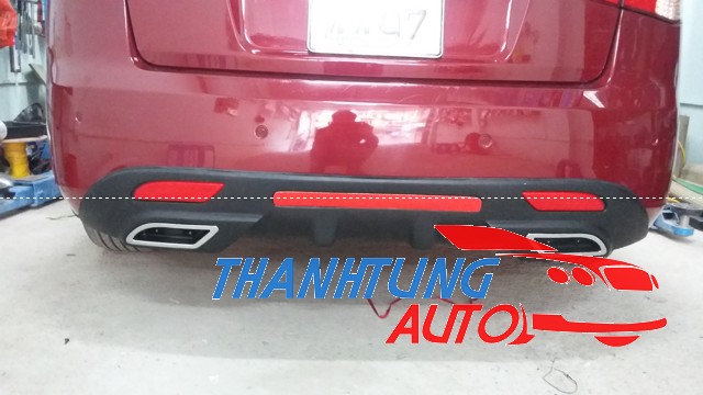 Lip sau chia 2 pô cho kia Forte, Cerato kiểu Lexus