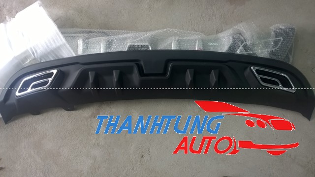 Lip sau chia đôi Pô Elantra 2015 mẫu thay thế