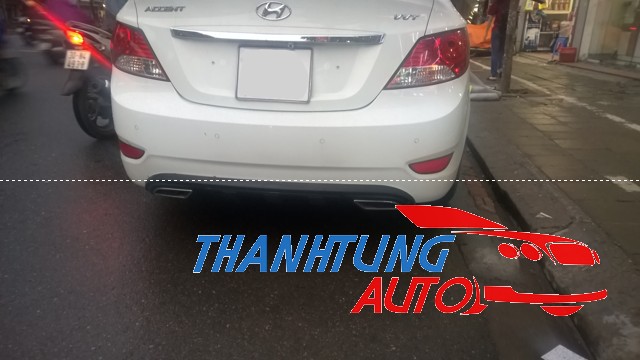 Lip sau chia 2 pô cho accent kiểu Lexus