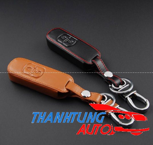 Bao da bọc chìa khóa mazda CX5 mẫu da bóng