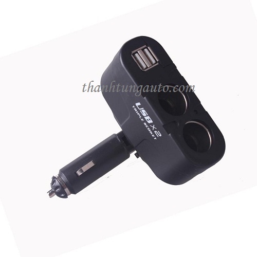 tẩu chia điện 3 ổ USB không dây
