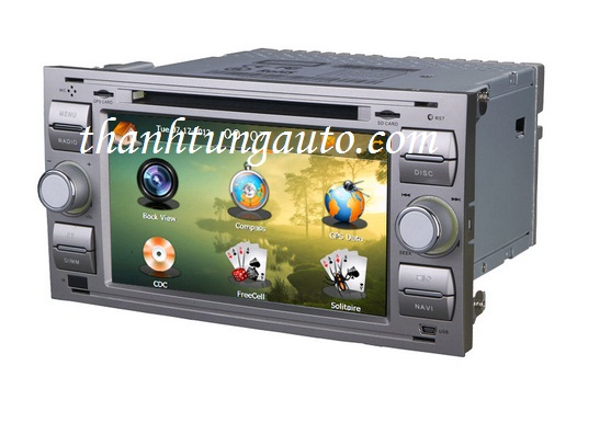 DVD liền màn hình chtechi theo xe Ford Focus 2008-2011