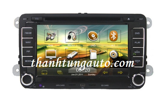 màn hình cho volkswagen siroco 2010, DVD chtechi theo xe siroco