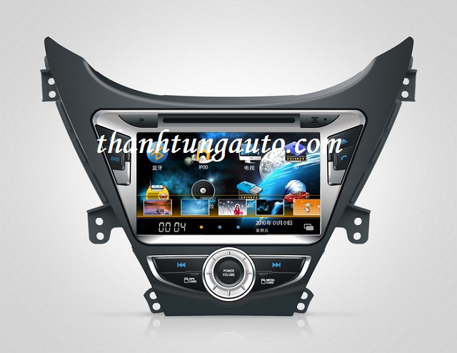 màn hình cho xe elantra 2012 - 2015, dvd chtechi for elantra 2012 -2015 GPS