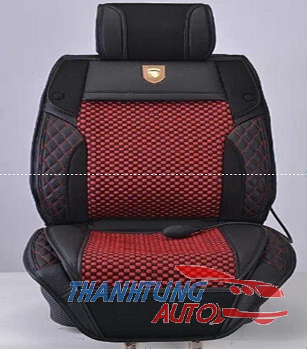 TỰA LƯNG DA 3D NGUYÊN BỘ CHO XE 4 CHỖ MẪU D153