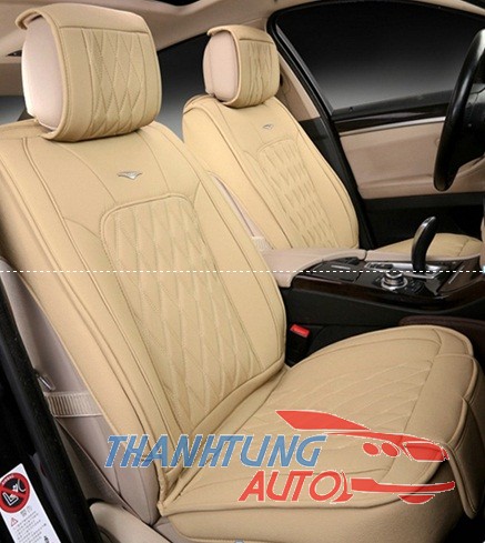 TỰA LƯNG DA 3D NGUYÊN BỘ CHO XE 4 CHỖ MẪU D190