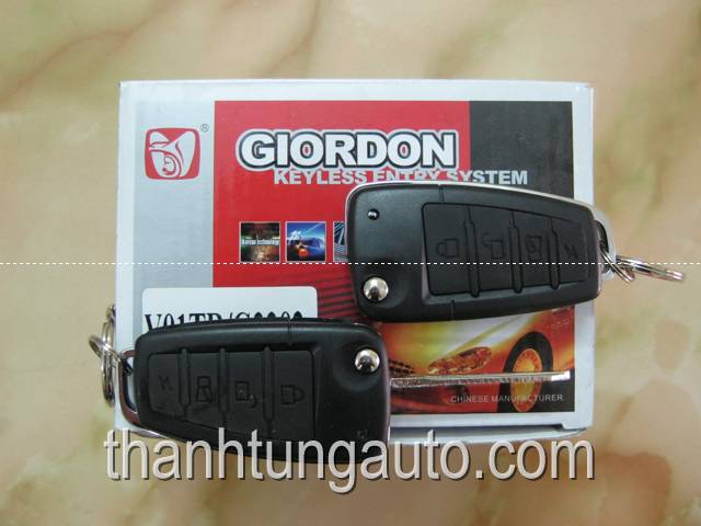 chốt cửa liền chìa GIORDON chìa gập