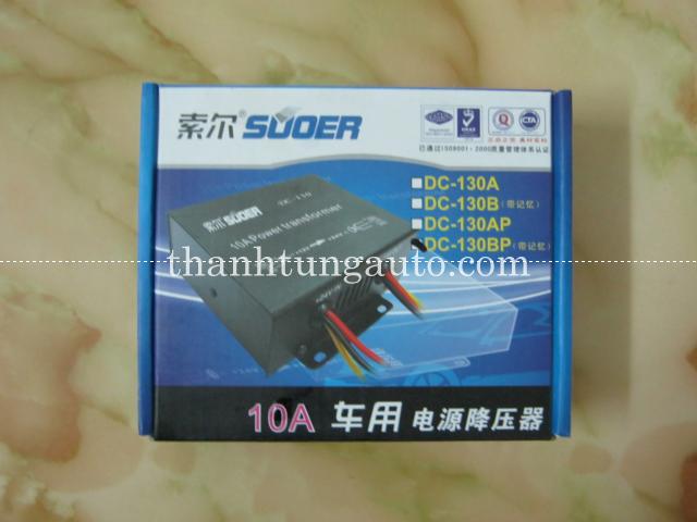 Đổi nguồn cho ô tô 24v-12v 