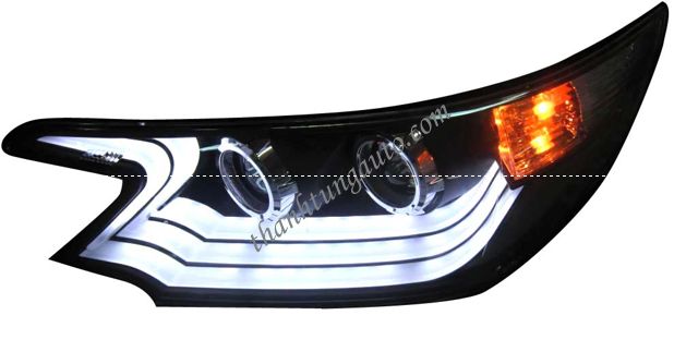 ĐÈN PHA LED NGUYÊN BỘ CHO XE CRV 2013 MẪU 1