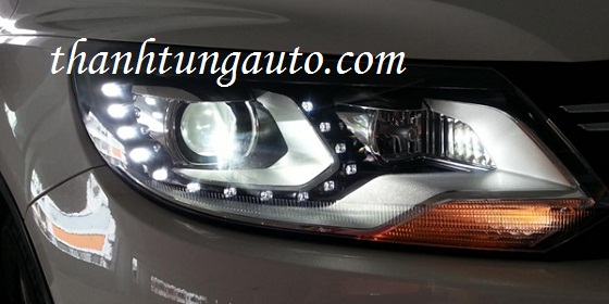 Đèn pha projector Led cho xe tiguan 2013-2016