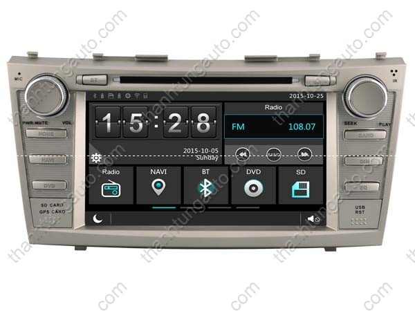 DVD liền màn hình cho xe Camry 2007-2011 Sadosonic V99