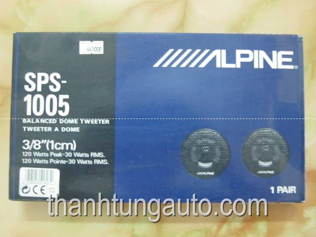 LOA TWEETER ALPINE, LOA TÉP CHO Ô TÔ