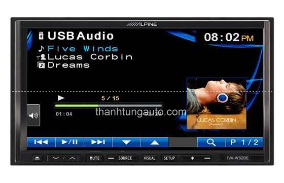 Màn hình DVD Alpine IVA-W502E 