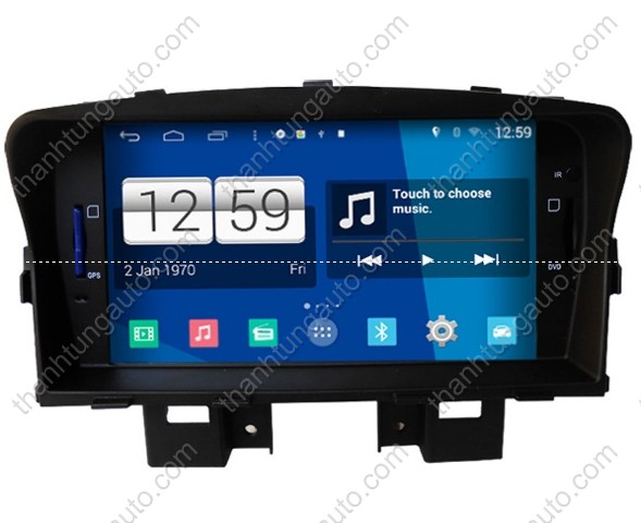 Màn hình DVD cho xe Lacetti CDX, Cruze 2010 - 2014 Android S160