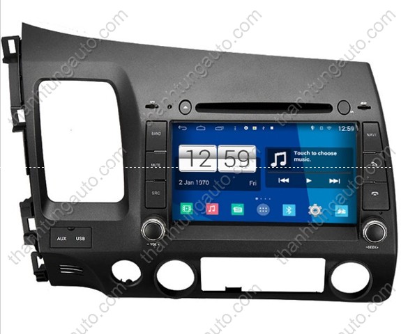 Màn hình DVd cho xe Honda Civic 2006 - 2011 Android S160
