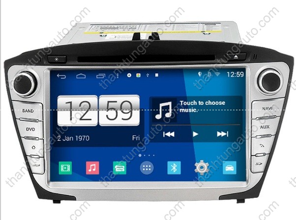 Màn hình DVD cho xe Tucson 2010 - 2013 android S160