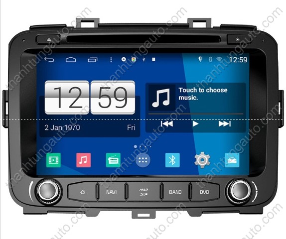 Màn hình DVD cho xe Kia Rondo 2015 - 2016 Androi S160