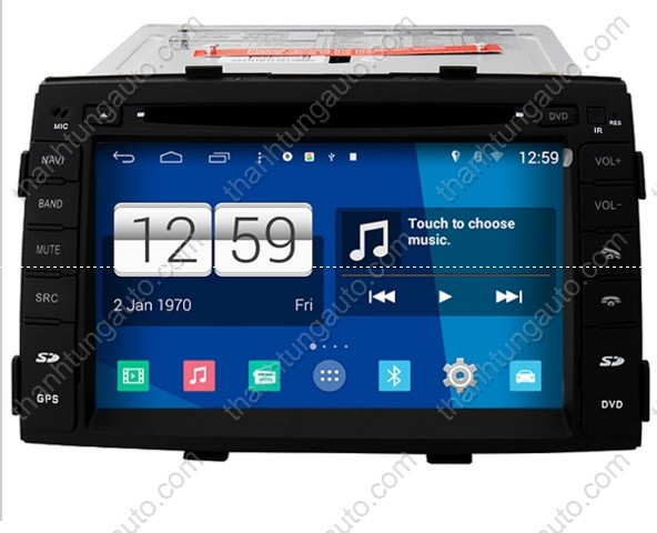 Màn hình DVD cho xe Kia Sorento 2009 - 2013 Android S160