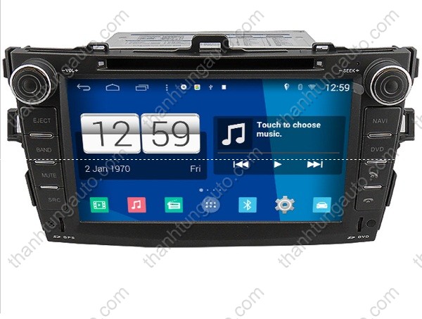 Màn hình DVD cho xe Corolla altis 2007 - 2013 Android S160