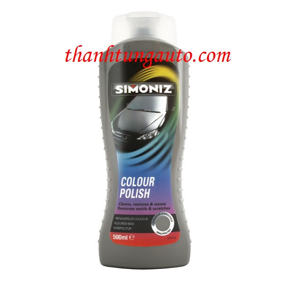 Kem đánh bóng sơn xe simoniz xám, bạc