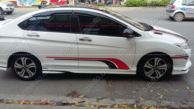 Dán tem độ cho xe Honda City 2014-2015